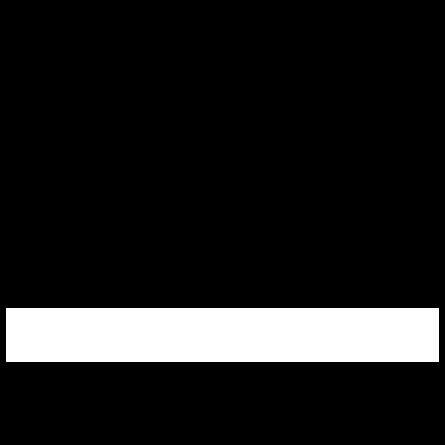 Black-White Custom Nameplate - Black/White
