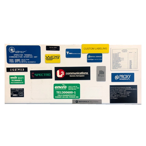 Quality Cases & Containers - Customizations - Labels & Overlays