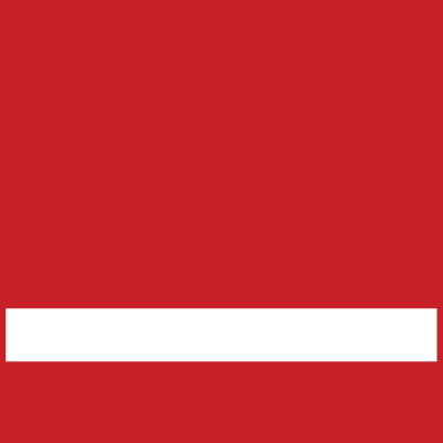Red-White Custom Nameplate - Red/White