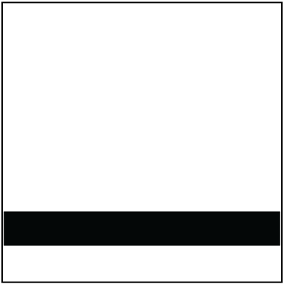 White-Black Custom Nameplate - White/Black