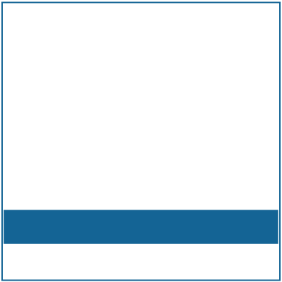 White-Blue Custom Nameplate - White/Blue